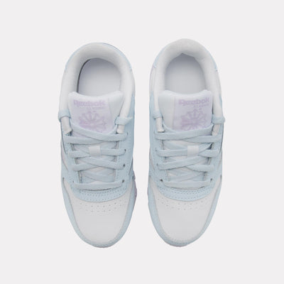 Reebok Footwear Kids Classic Leather Shoes – Pre-School FTWRWHITE/GLASSBLUE/DIGITALGLE