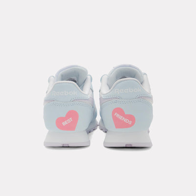 Reebok Footwear Kids Classic Leather Shoes – Pre-School FTWRWHITE/GLASSBLUE/DIGITALGLE