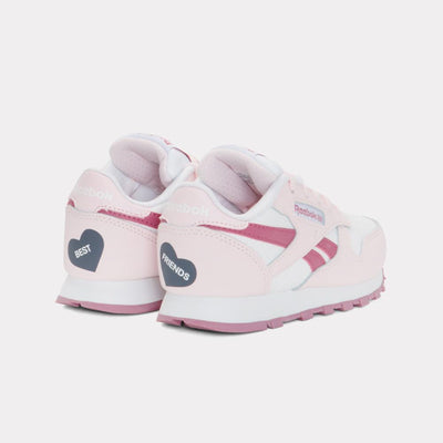 Reebok Footwear Kids Classic Leather Shoes – Pre-School FTWRWHITE/FROSTEDBERRY/STUDIOP