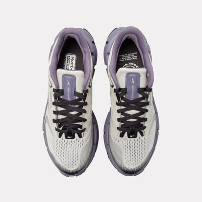 Reebok Footwear Women FloatZig 1 Adventure Shoes ALABASTER/PURPLE FUSION/WASHED