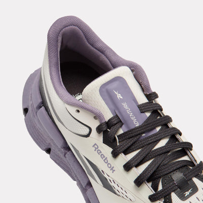 Reebok Footwear Women FloatZig 1 Adventure Shoes ALABASTER/PURPLE FUSION/WASHED