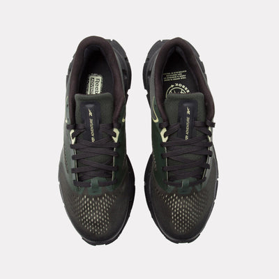 Reebok Footwear Men FloatZig 1 Adventure Shoes GRIT GREEN/WASHED BLACK/YELLOW