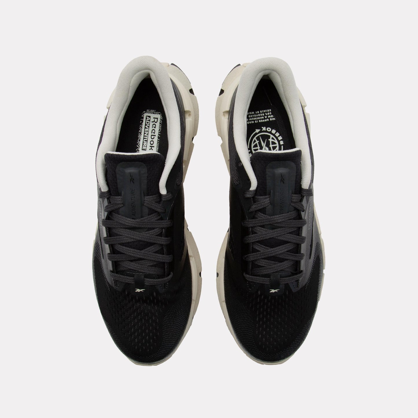 Reebok Footwear Men FloatZig 1 Adventure Shoes BLACK/GREY 6/ALABASTER