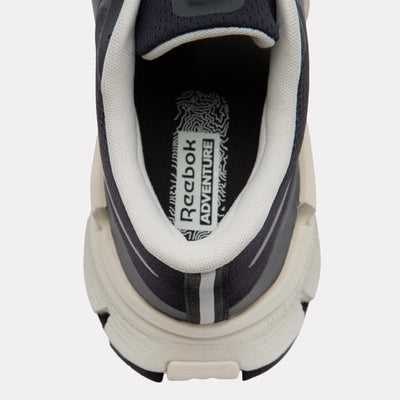 Reebok Footwear Men FloatZig 1 Adventure Shoes BLACK/GREY 6/ALABASTER