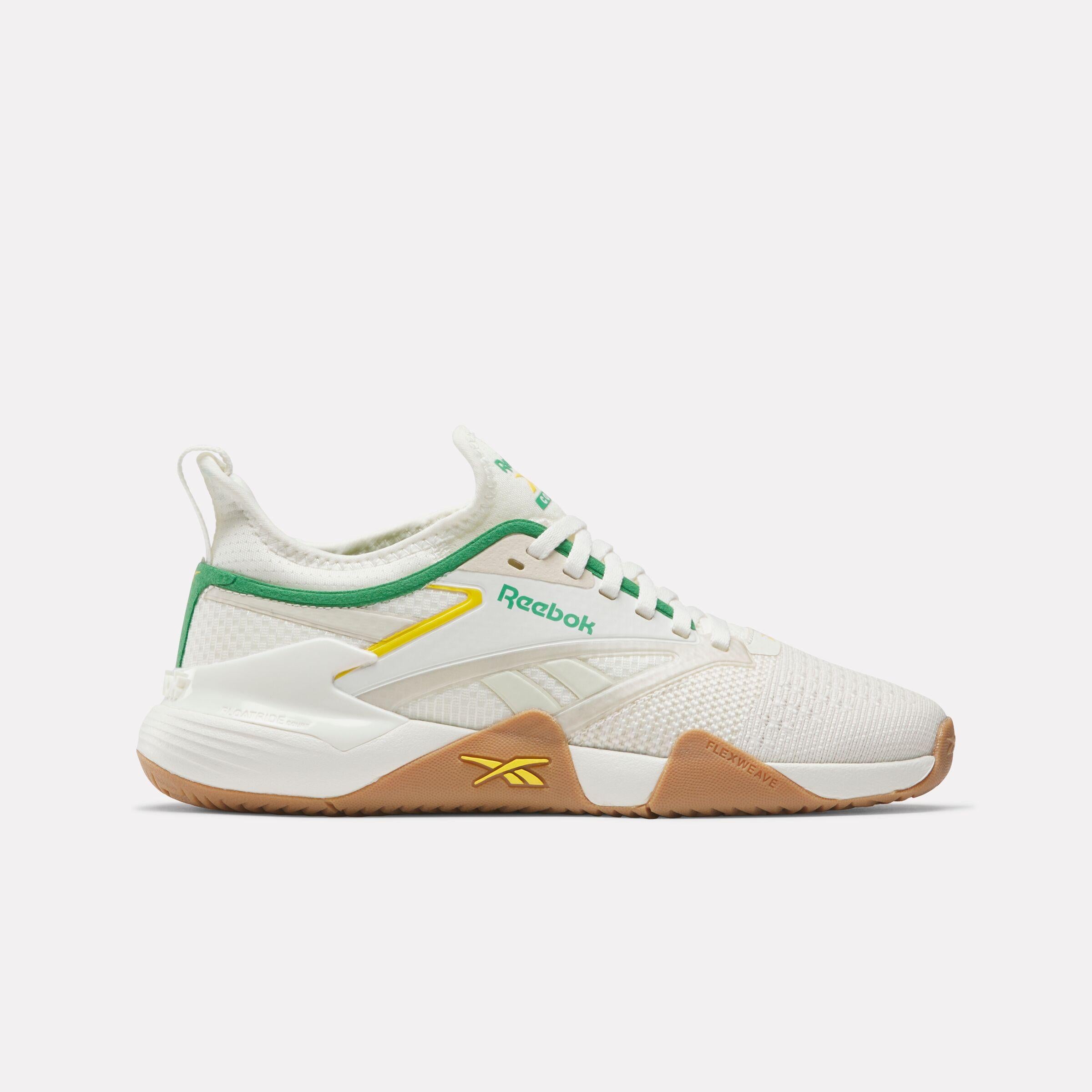Reebok Footwear Men NANO X4 Training Shoes GREEN/ACID YELLOW 