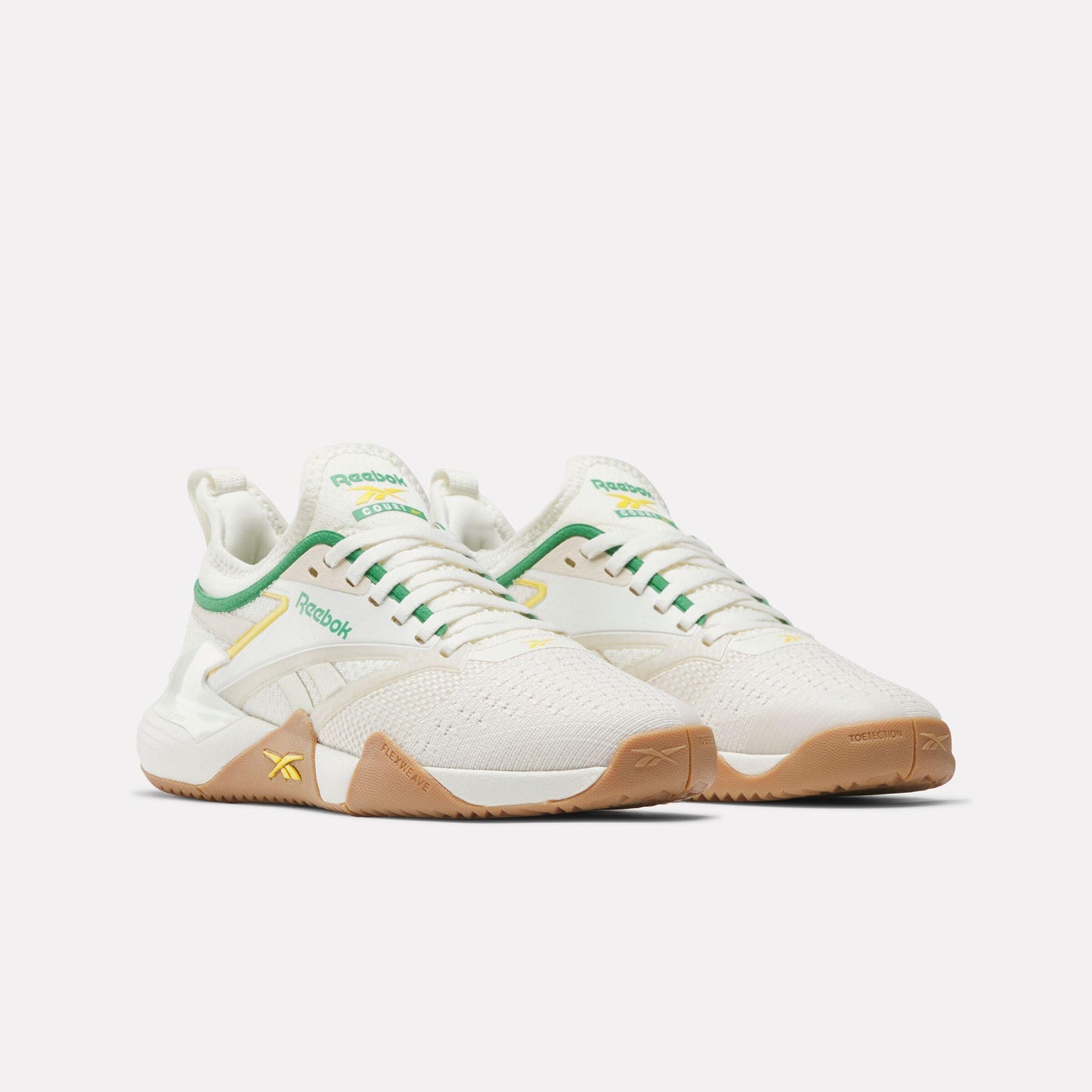 Reebok Footwear Women Nano Court Shoes CHALK/ALABASTER/UPGRADE GREEN