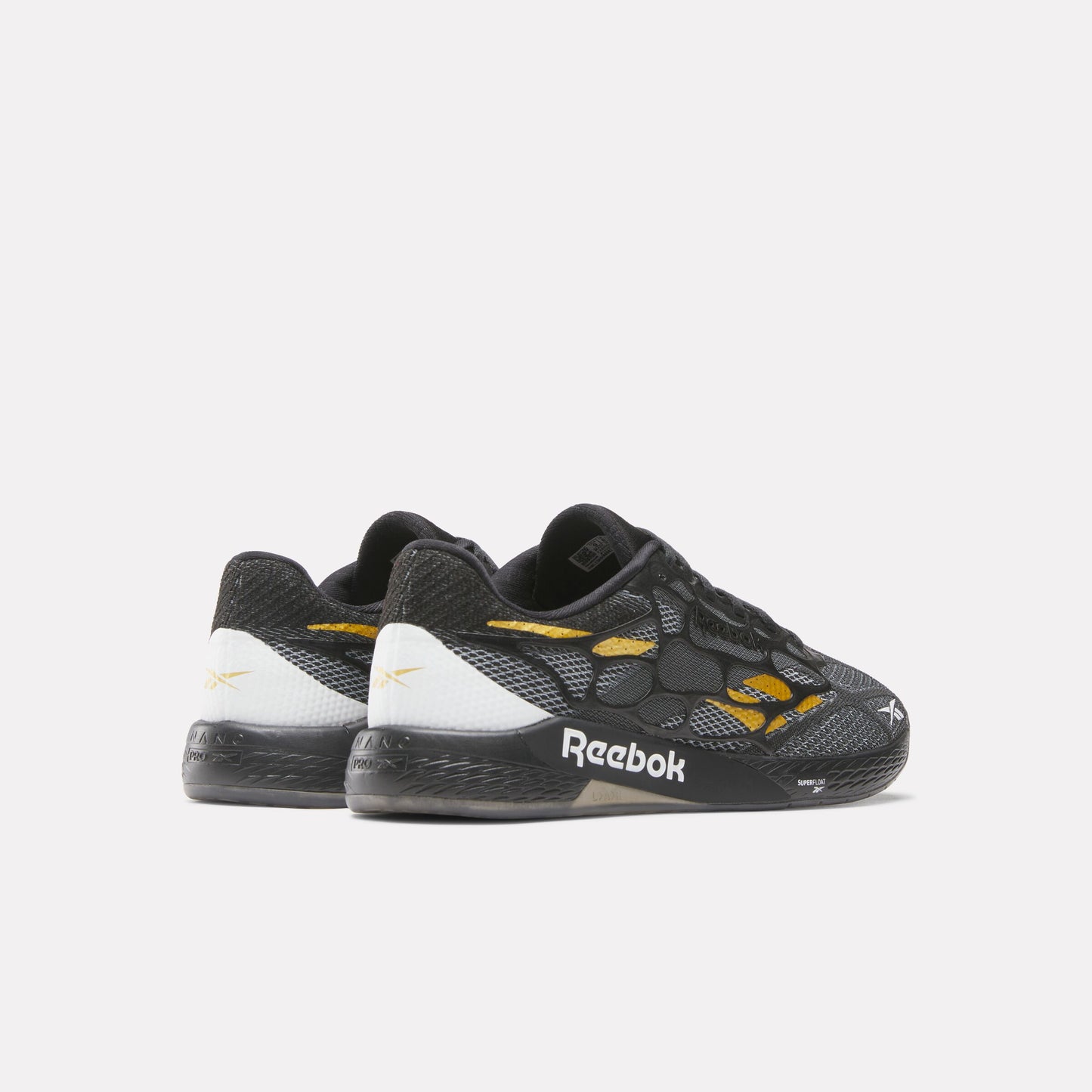 REEBOK FOOTWEAR UNISEX Nano Pro Training Shoes BLACK/FTWR WHITE/GRIT GOLD