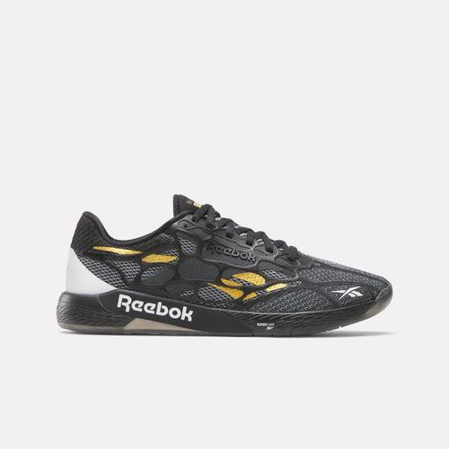 REEBOK FOOTWEAR UNISEX Nano Pro Training Shoes BLACK/FTWR WHITE/GRIT GOLD
