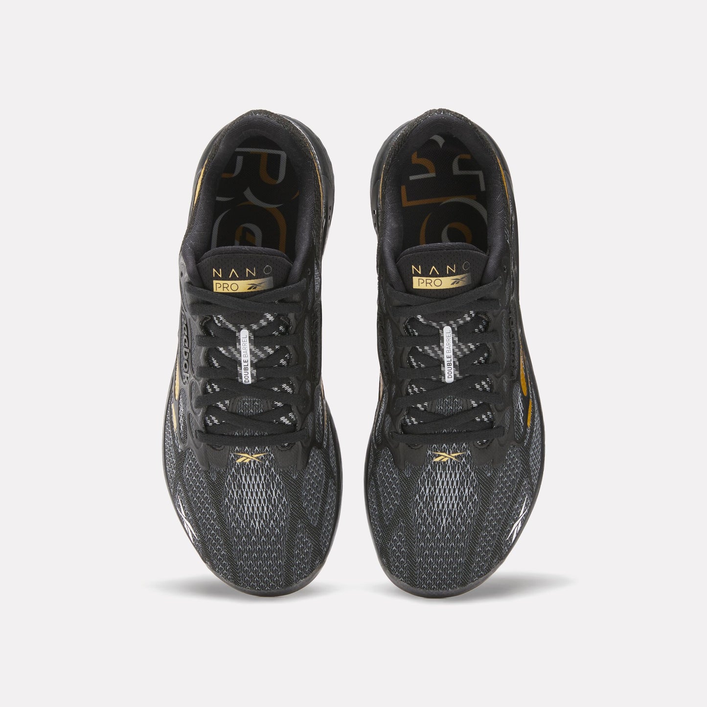 REEBOK FOOTWEAR UNISEX Nano Pro Training Shoes BLACK/FTWR WHITE/GRIT GOLD