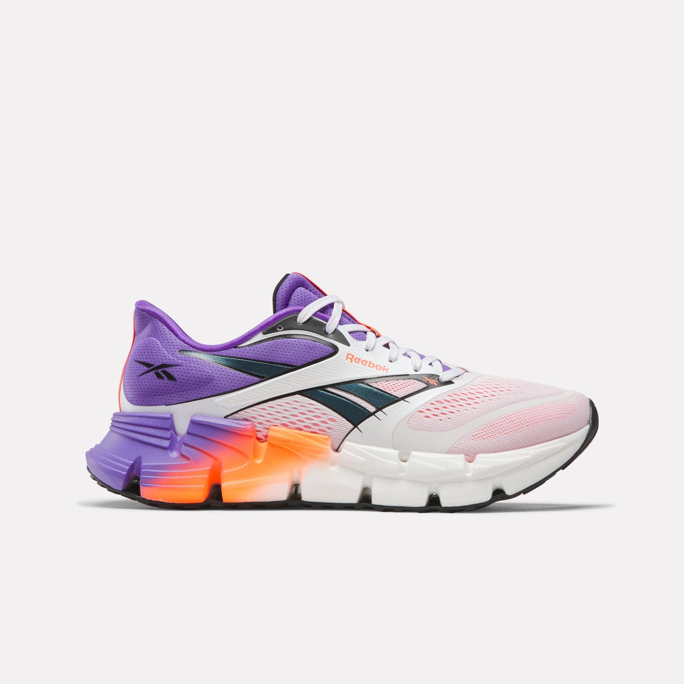 The Reebok Ragin 2 Reebok Footwear Men FloatZig 2 Running Shoes WHITE/ROYAL PURPLE/FLASH ...