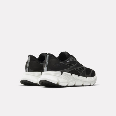 Reebok Footwear Men FloatZig 2 Running Shoes BLACK/WHITE