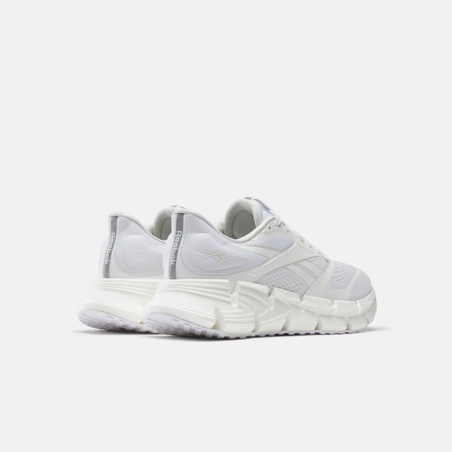REEBOK FOOTWEAR MEN FloatZig 2 Running Shoes WHITE/WHITE/WHITE