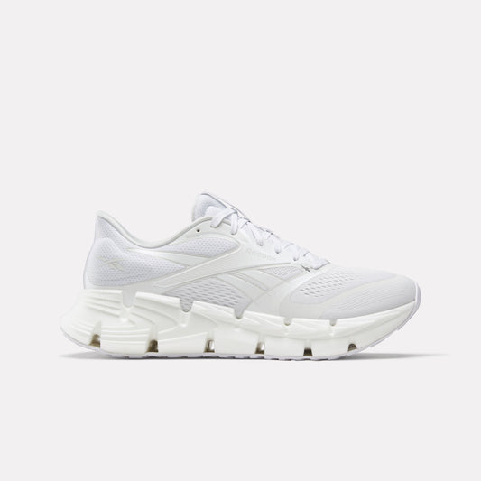 REEBOK FOOTWEAR MEN FloatZig 2 Running Shoes WHITE/WHITE/WHITE