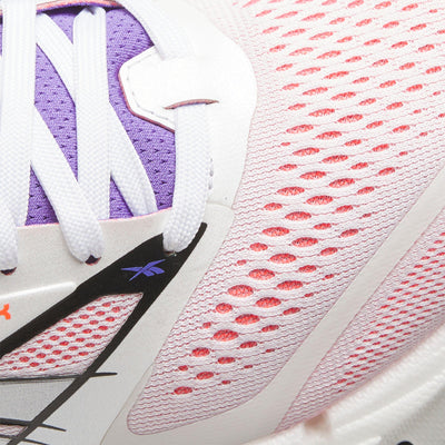 Reebok Footwear Women FloatZig 2 Running Shoes WHITE/ROYAL PURPLE/FLASH ORANG