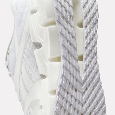 Reebok Footwear Women FloatZig 2 Running Shoes WHITE/BARELY GREY/WHITE