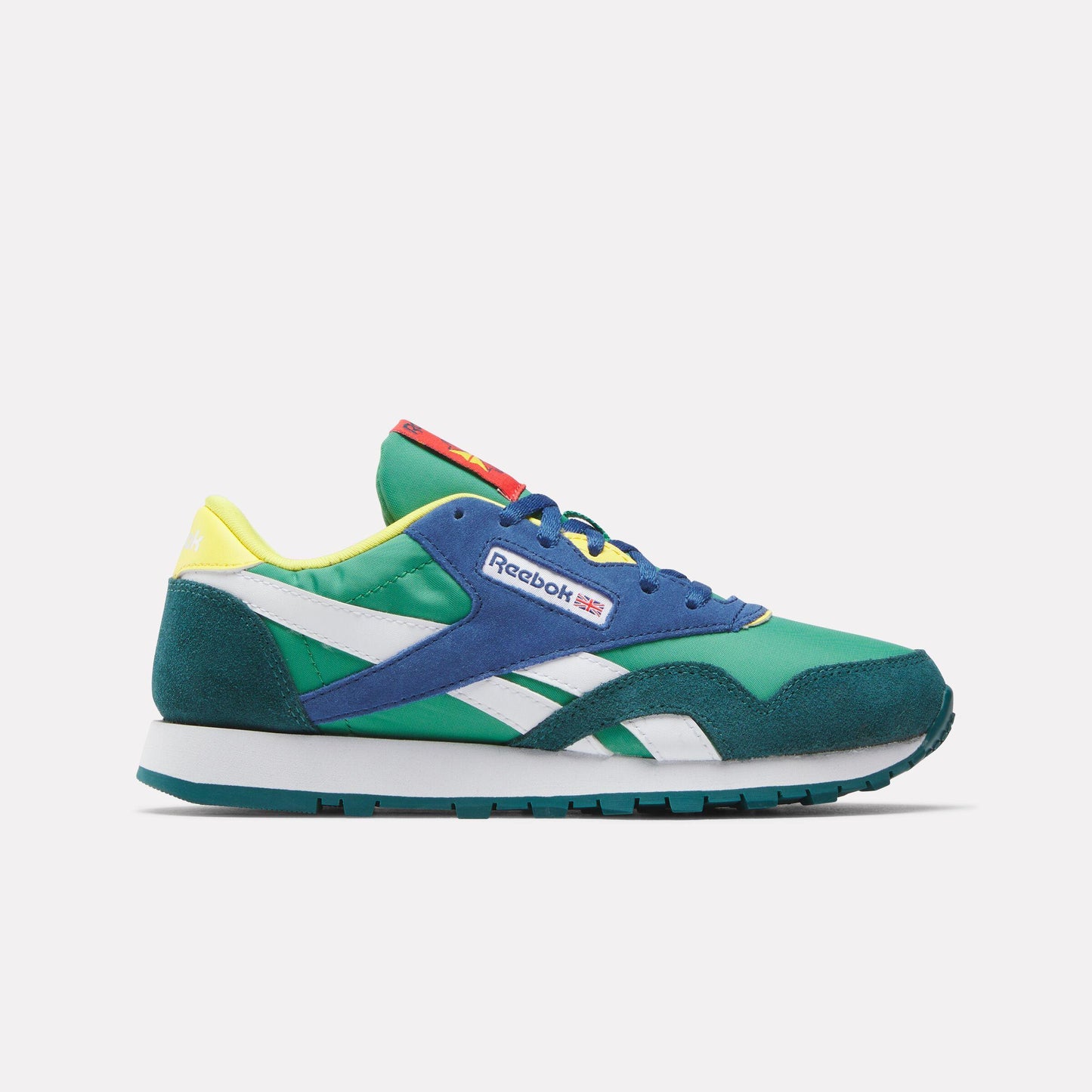 Reebok Footwear Kids Classic Nylon Shoes - Grade School UPGRADEGREEN/RETROTEAL/TWILIGH