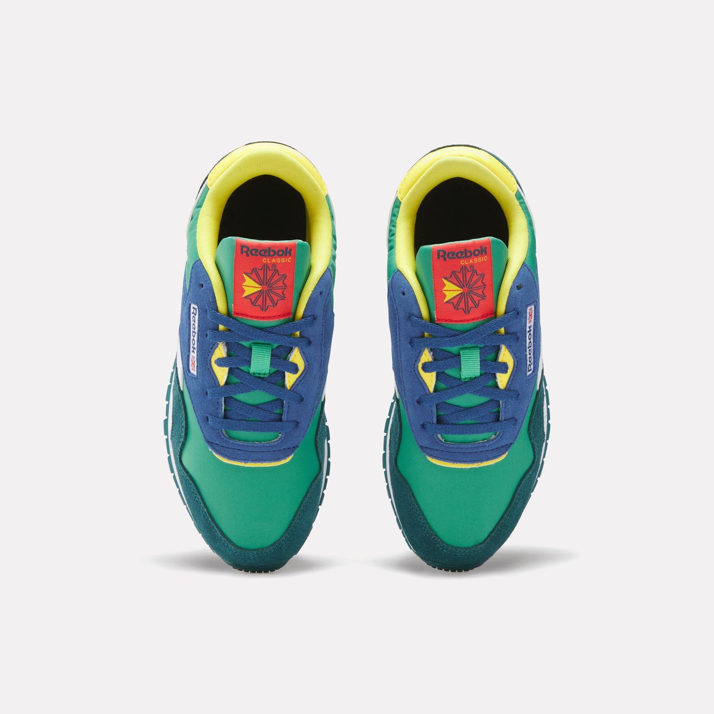 Reebok Footwear Kids Classic Nylon Shoes - Grade School UPGRADEGREEN/RETROTEAL/TWILIGH