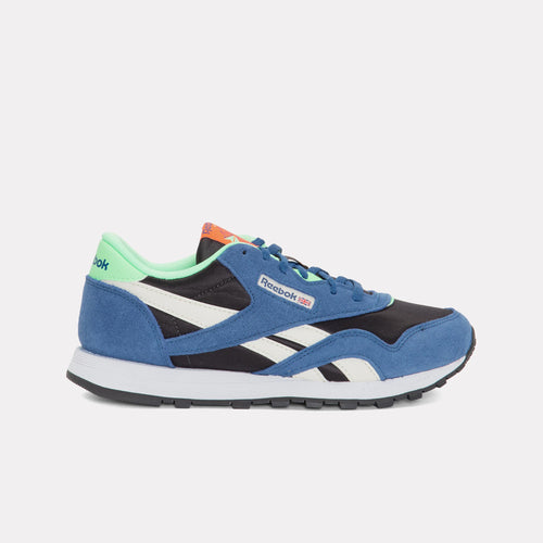 Reebok Footwear Kids Classic Nylon Shoes – Grade School TWILIGHTBLUE/BLACK/CHALK