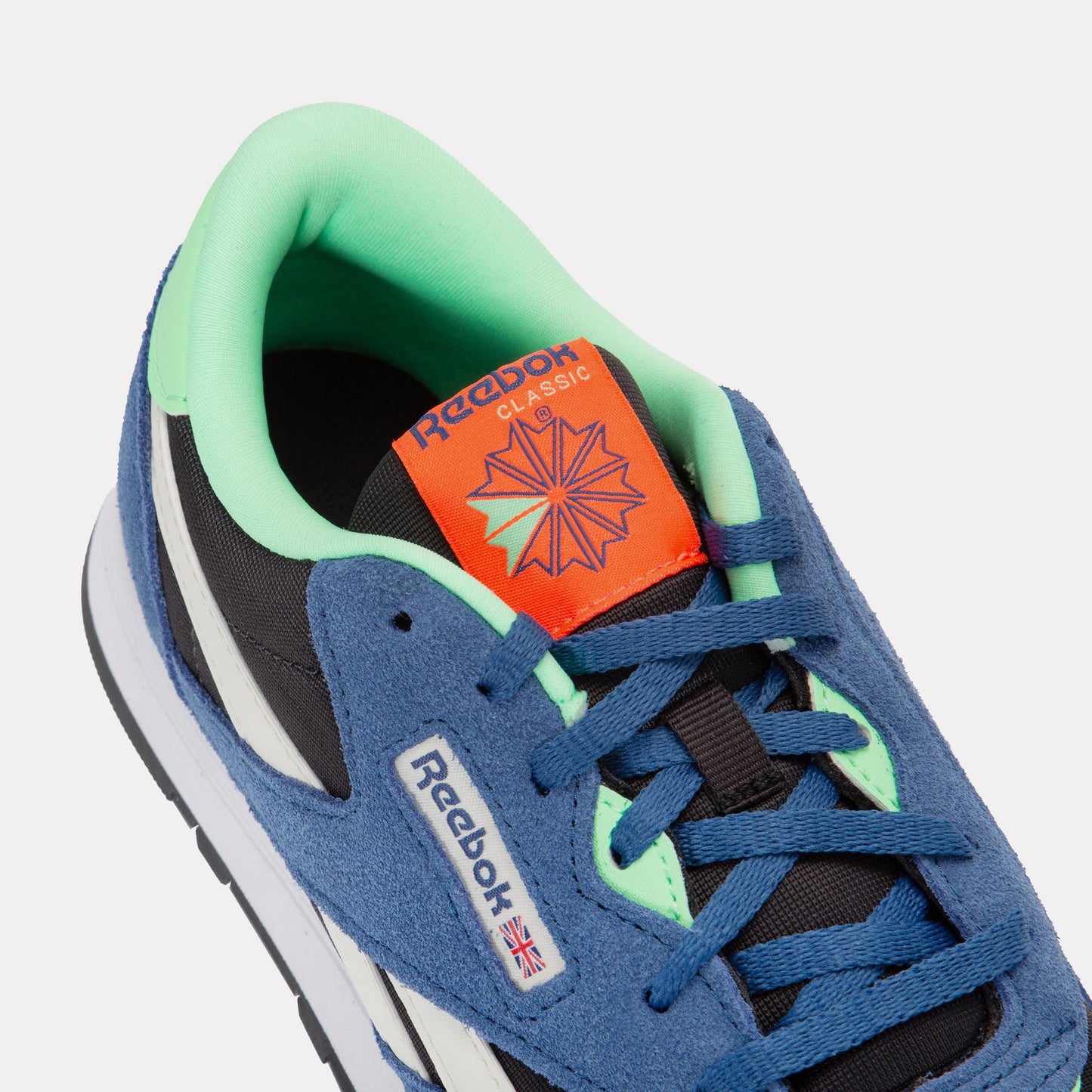 Reebok Footwear Kids Classic Nylon Shoes – Grade School TWILIGHTBLUE/BLACK/CHALK