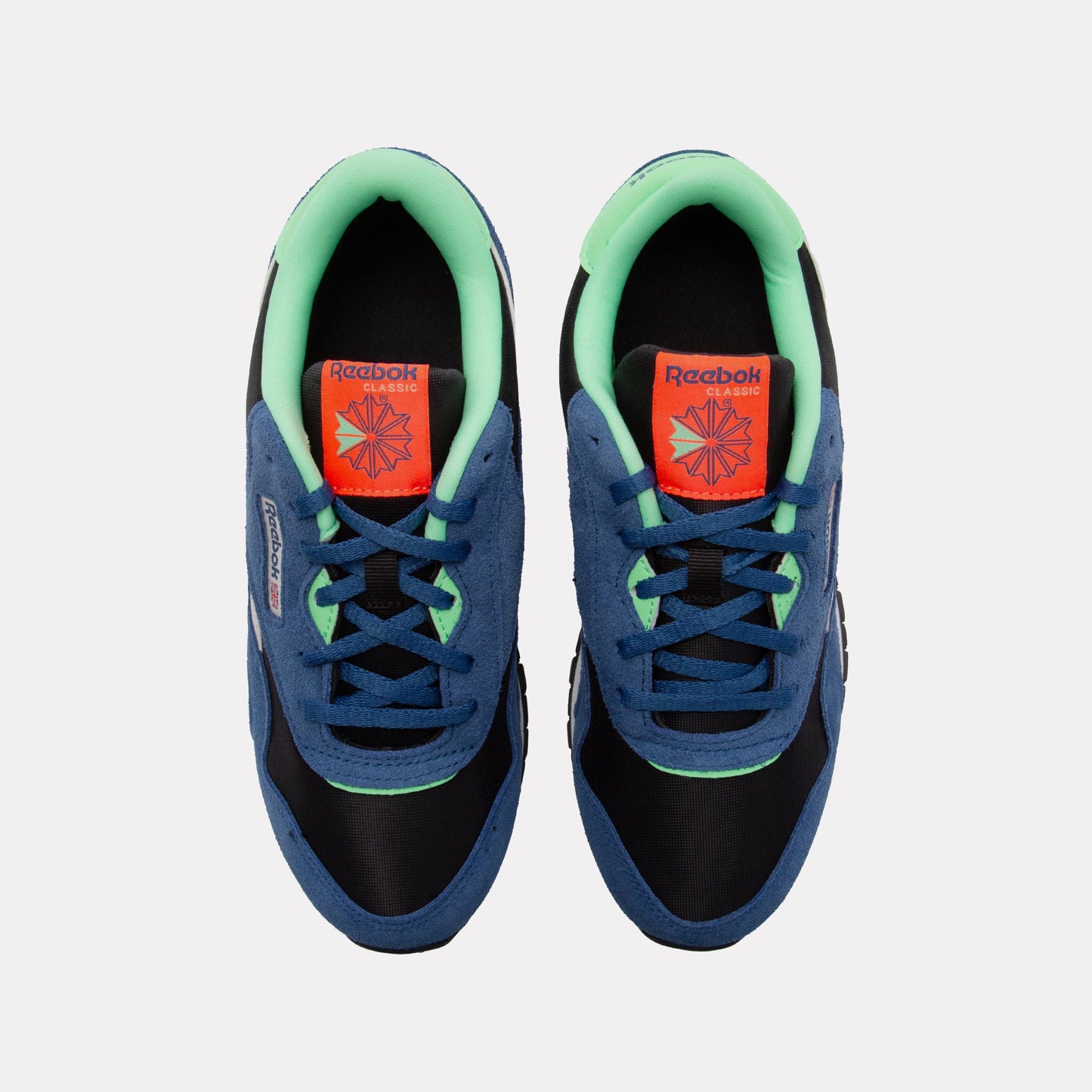 Reebok Footwear Kids Classic Nylon Shoes – Grade School TWILIGHTBLUE/BLACK/CHALK