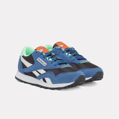 Reebok Footwear Kids Classic Nylon Shoes – Grade School TWILIGHTBLUE/BLACK/CHALK