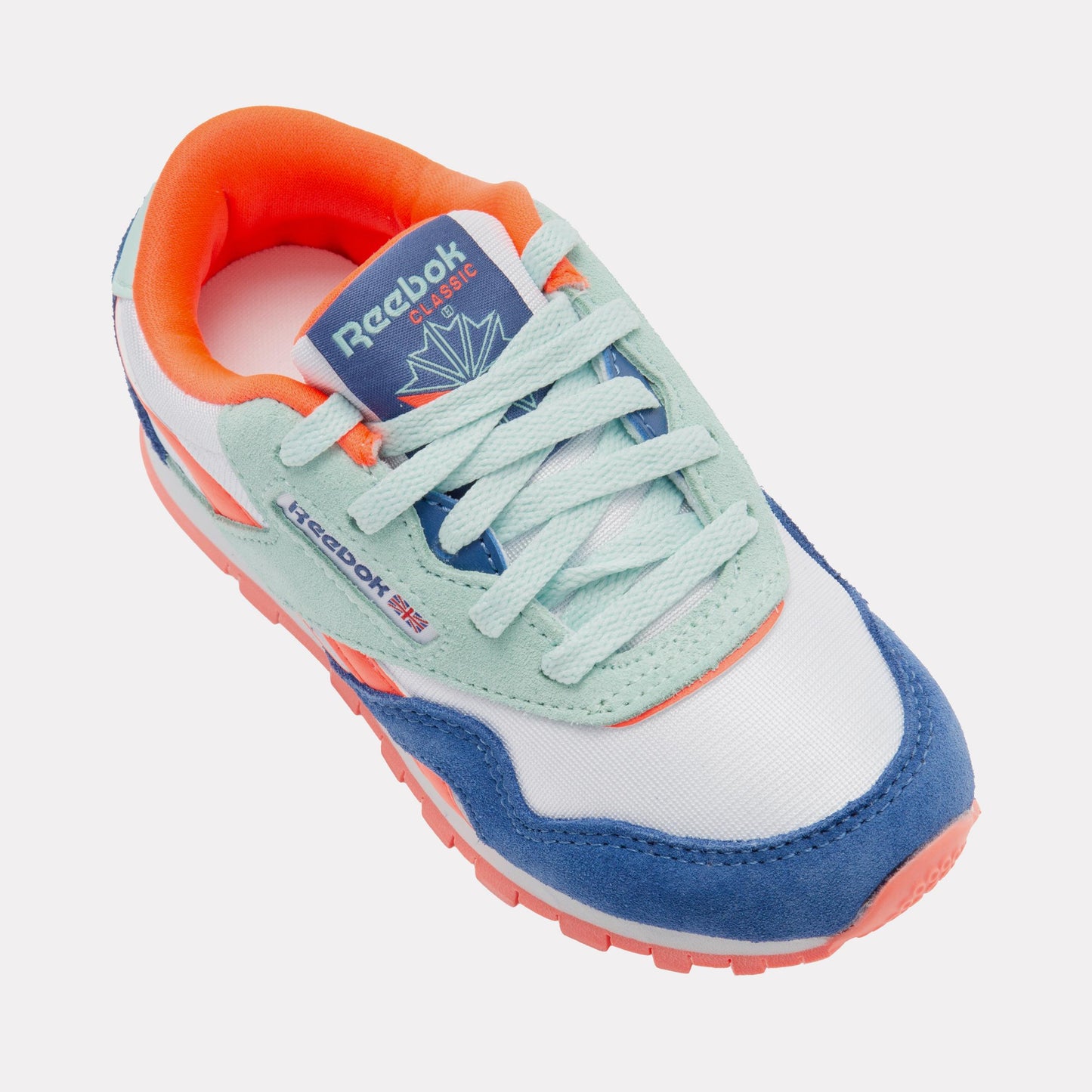 Reebok Footwear Kids Classic Nylon Shoes – Pre-School TWILIGIHTBLUE/FTWRWHITE/FLASHO