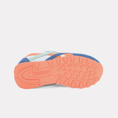 Reebok Footwear Kids Classic Nylon Shoes – Pre-School TWILIGIHTBLUE/FTWRWHITE/FLASHO