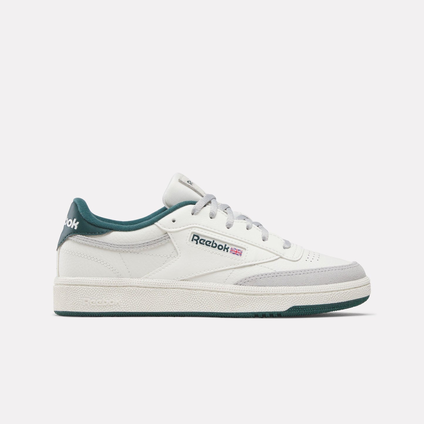 REEBOK FOOTWEAR KIDS Club C Shoes - Grade School CHALK/GREY1/FROSTGREEN