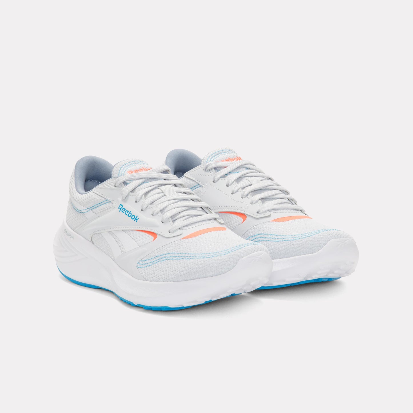 Reebok Footwear Women Energen Tech 2 Running Shoes MOON/FLASH ORANGE/FUTURE CYAN