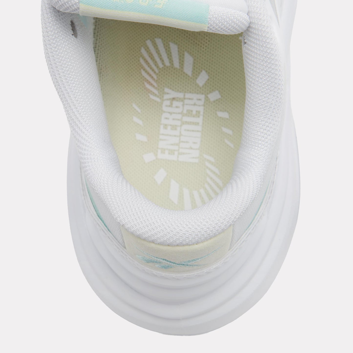 Reebok Footwear Women ERS Training Shoes WHITE/GLITCH AQUA/YELLOW HAZE