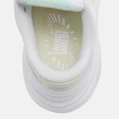 Reebok Footwear Women ERS Training Shoes WHITE/GLITCH AQUA/YELLOW HAZE