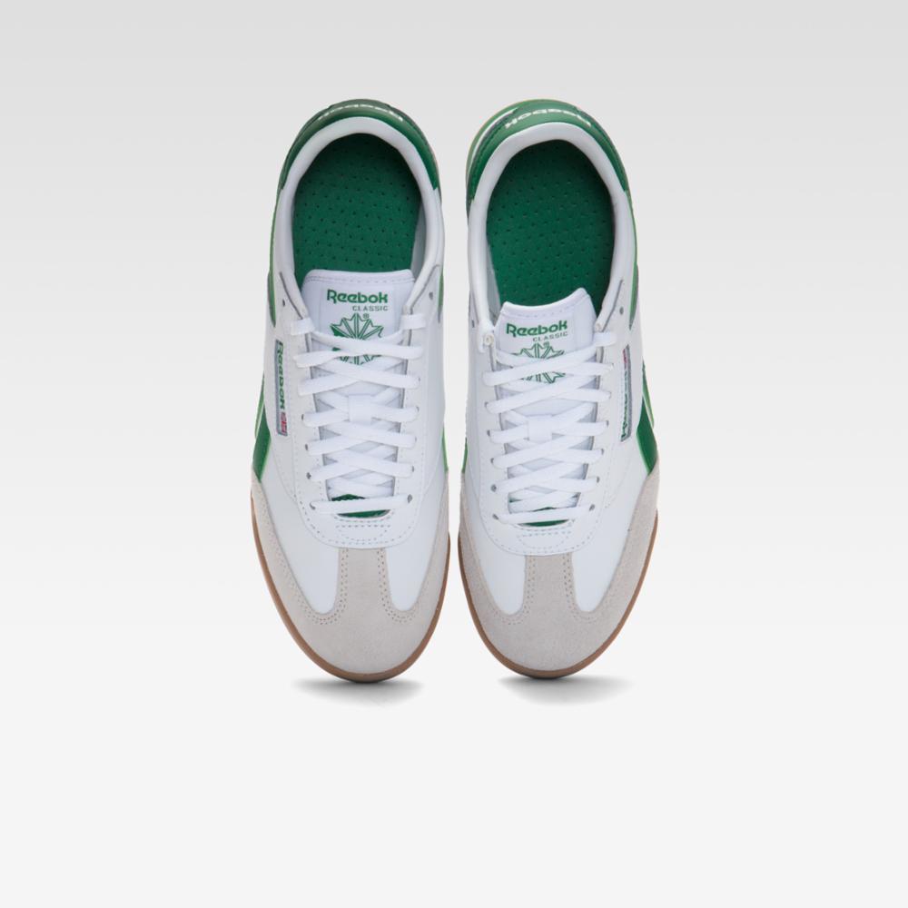 Reebok Footwear Men Campio XT Shoes FTWRWHITE/GLENGREEN/RUBBERGUM