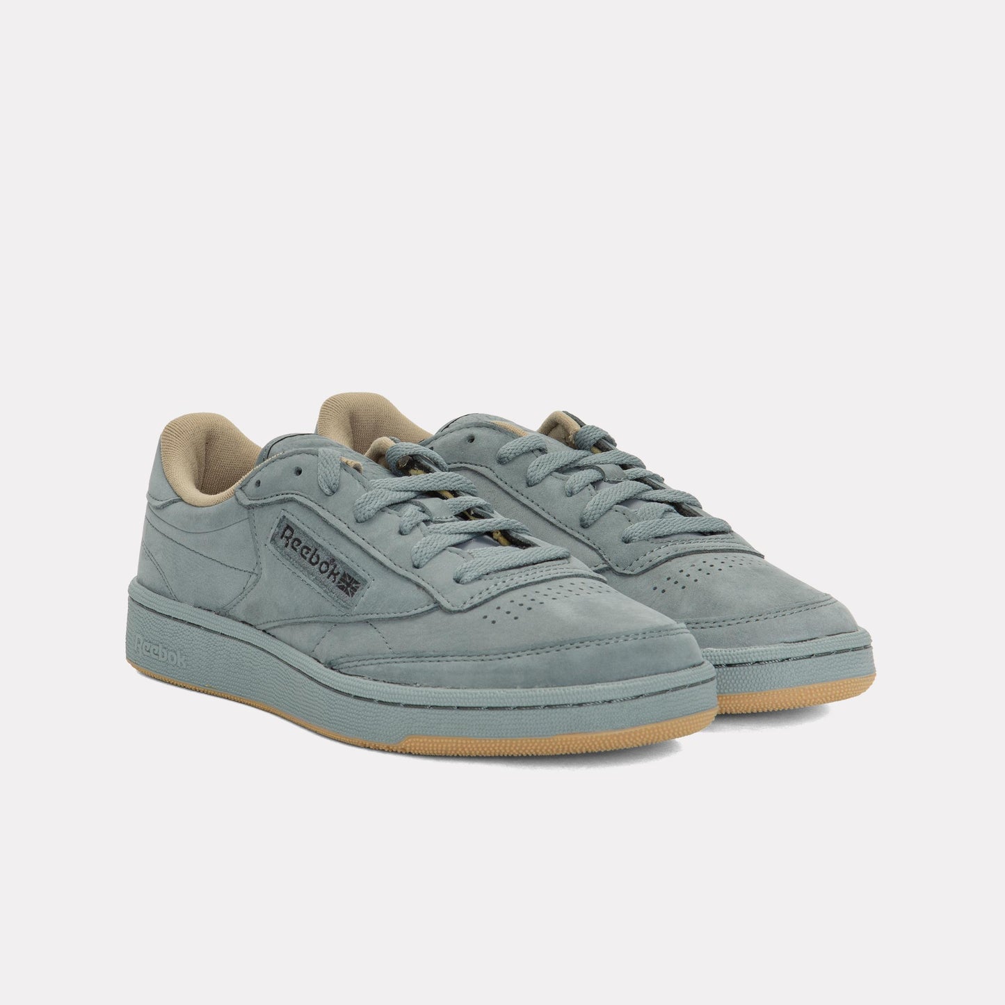 Reebok Footwear Men Club C 85 Shoes - 40th Anniversary DARKFOG/DARKFOG/KHAKIBROWN