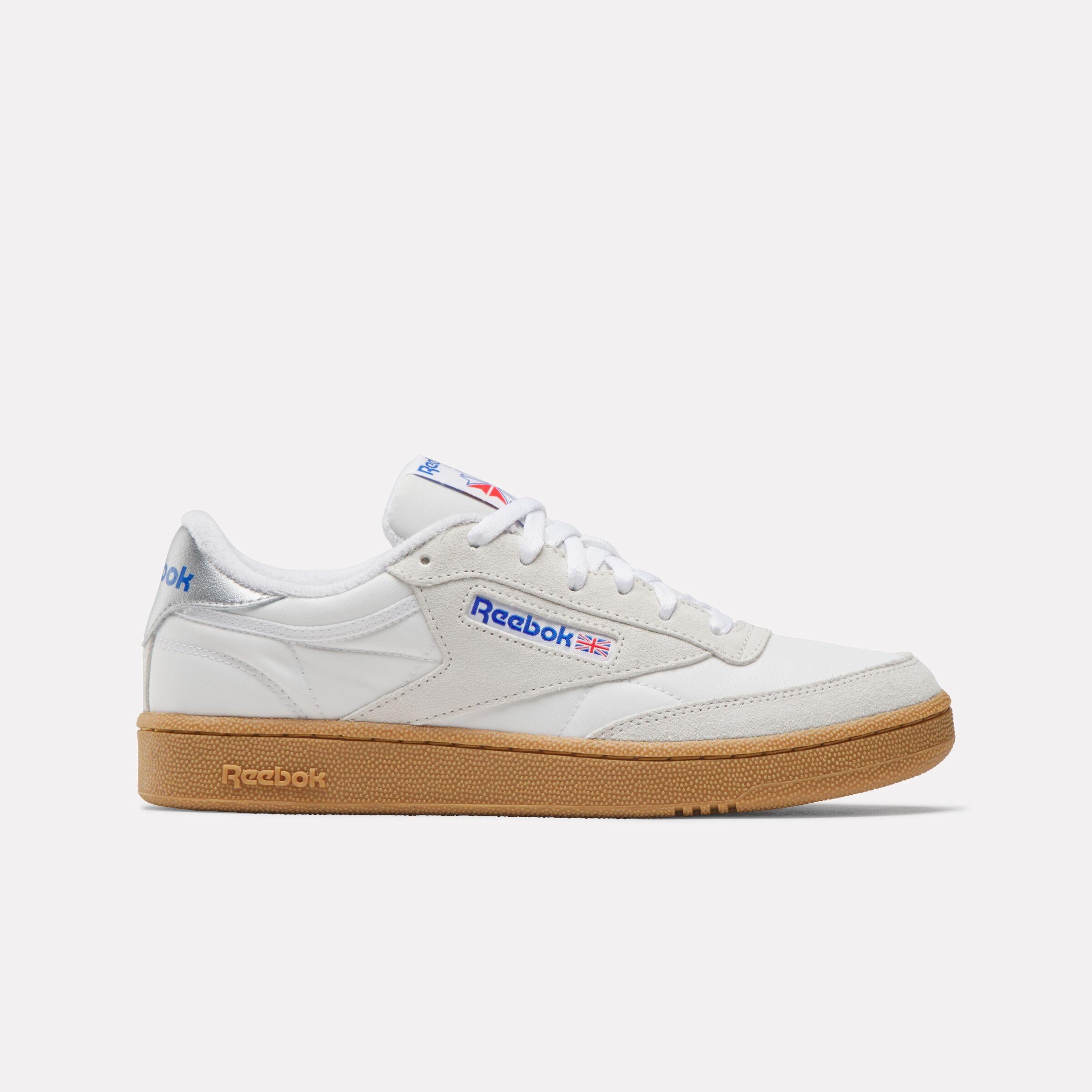 Reebok Footwear Men Club C 85 Shoes FTWRWHITE/BARELYGREY/GUM Reebok Footwear Men Club C 85 Shoes FTWRWHITE/BARELYGREY/GUM