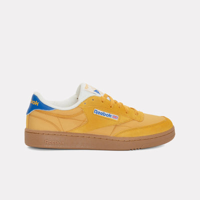 Reebok Footwear Men Club C 85 Shoes GRITGOLD/OPTIMUMBLUE/GUM