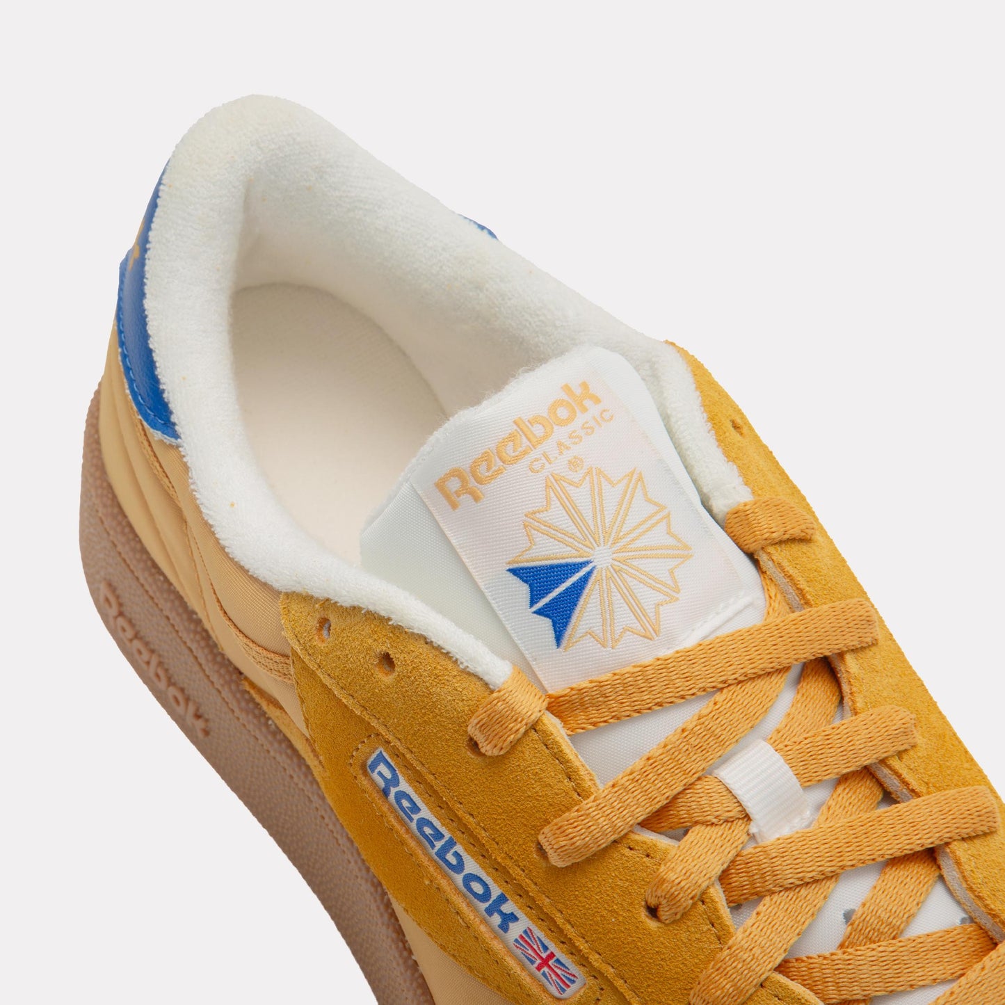 Reebok Footwear Men Club C 85 Shoes GRITGOLD/OPTIMUMBLUE/GUM