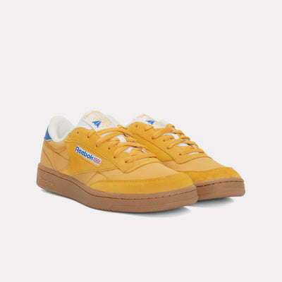 Reebok Footwear Men Club C 85 Shoes GRITGOLD/OPTIMUMBLUE/GUM