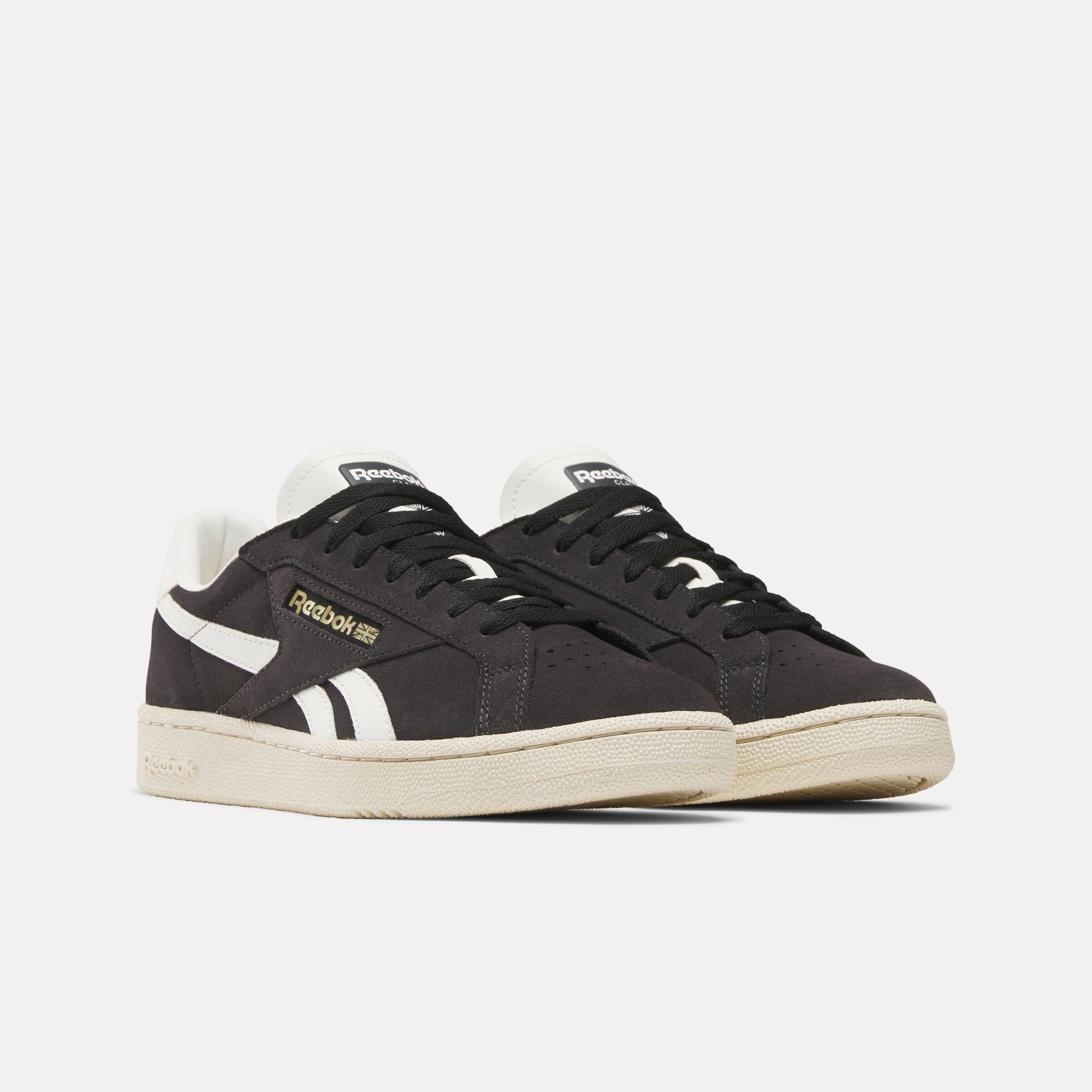 Reebok Footwear Men Club C Grounds UK Shoes WASHEDBLACK/PAPERWHITE