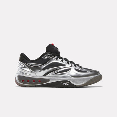 Reebok Footwear Men Engine A Basketball Shoes BLACK/SILVER/WHITE