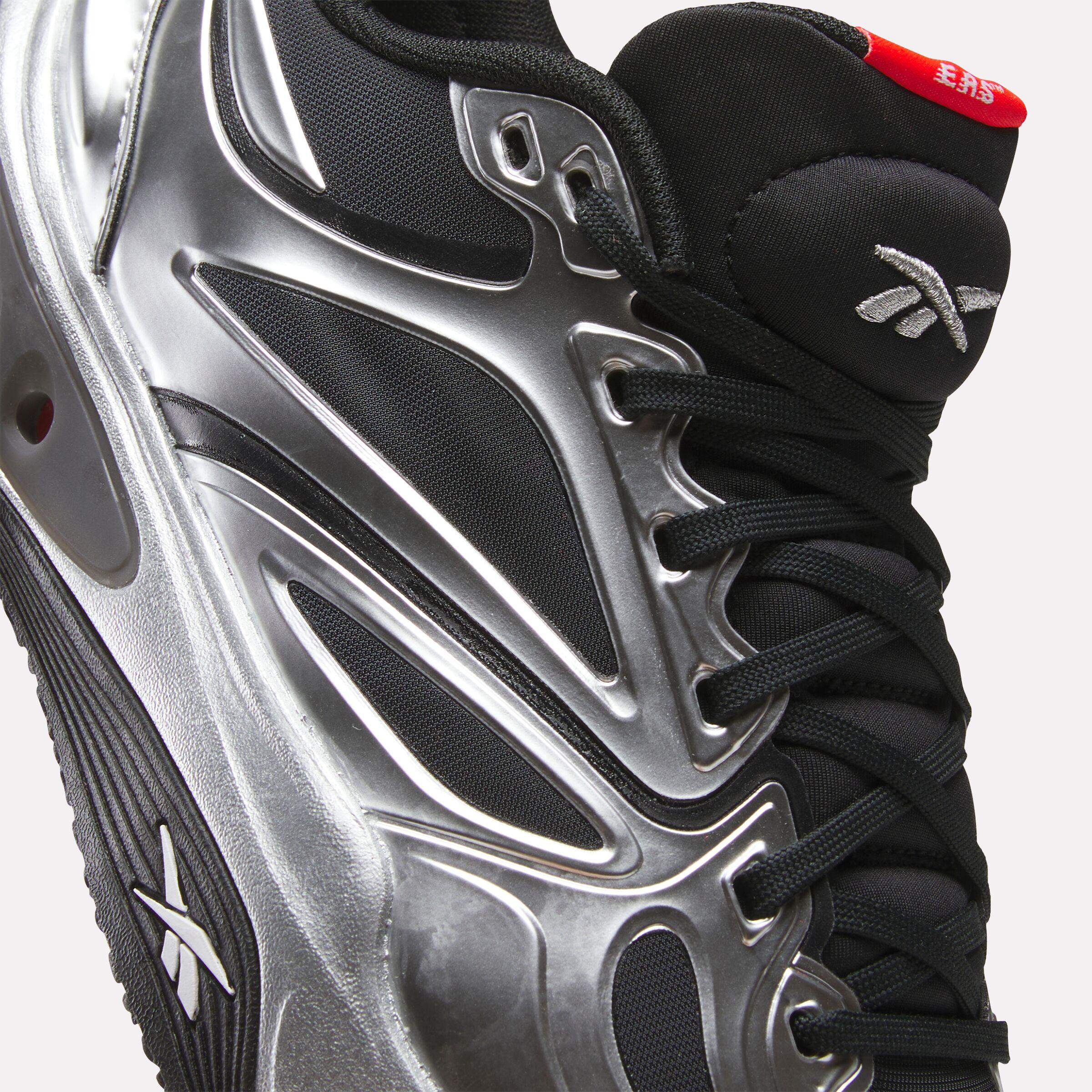 Engin A Reebok Reebok Footwear Men Engine A Basketball Shoes BLACK/SILVER/WHITE ...