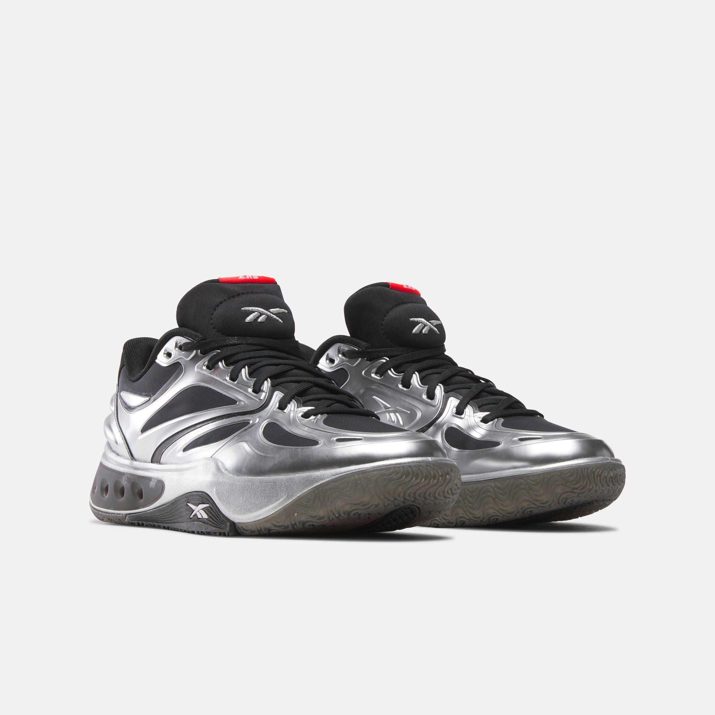 Reebok Footwear Men Engine A Basketball Shoes BLACK/SILVER/WHITE ...