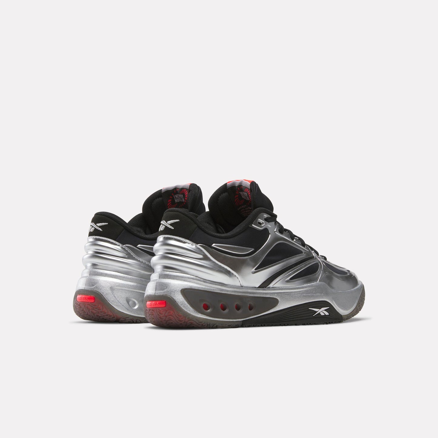 Reebok Footwear Men Engine A Basketball Shoes BLACK/SILVER/WHITE