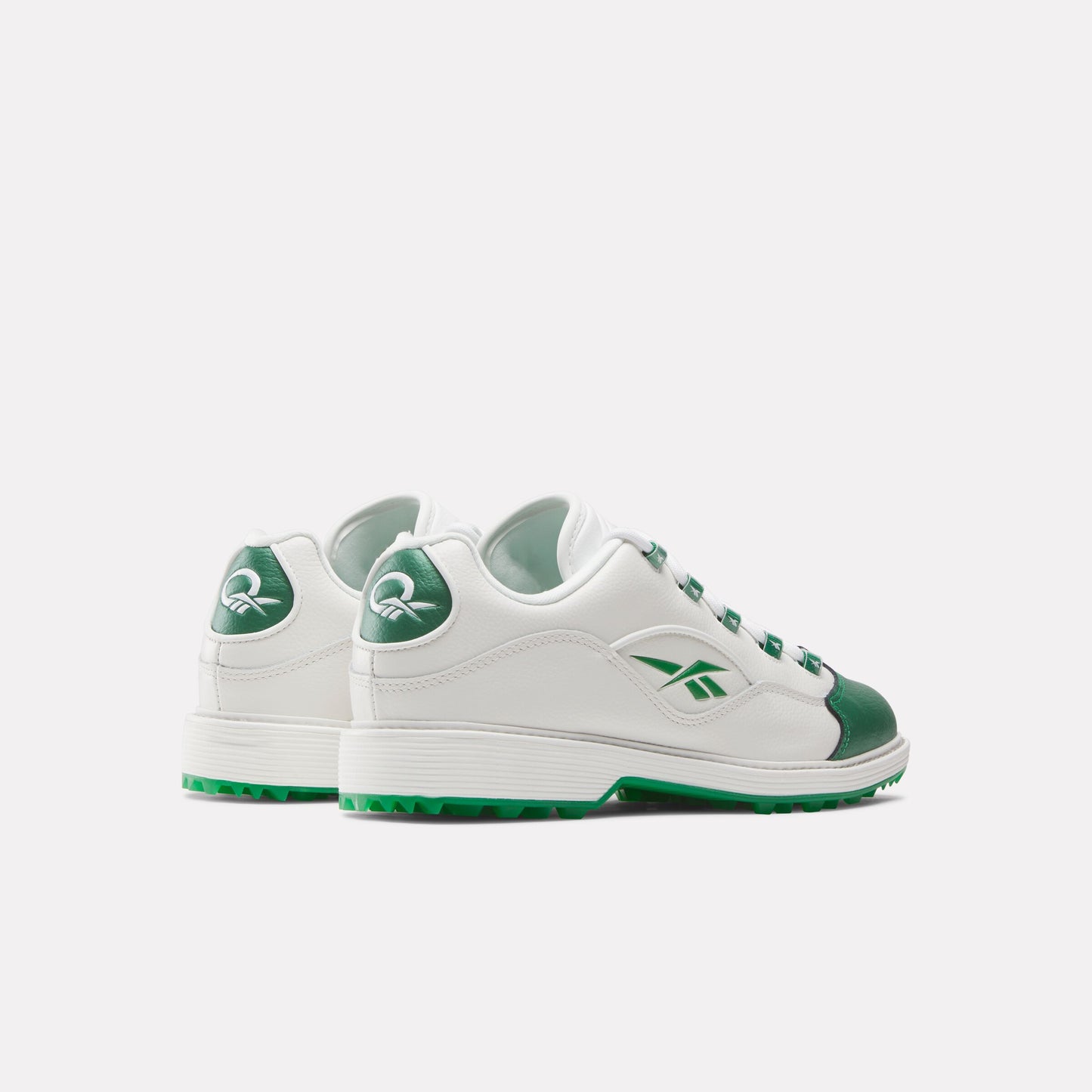 REEBOK FOOTWEAR UNISEX Question Golf Shoes WHITE/GLEN GREEN