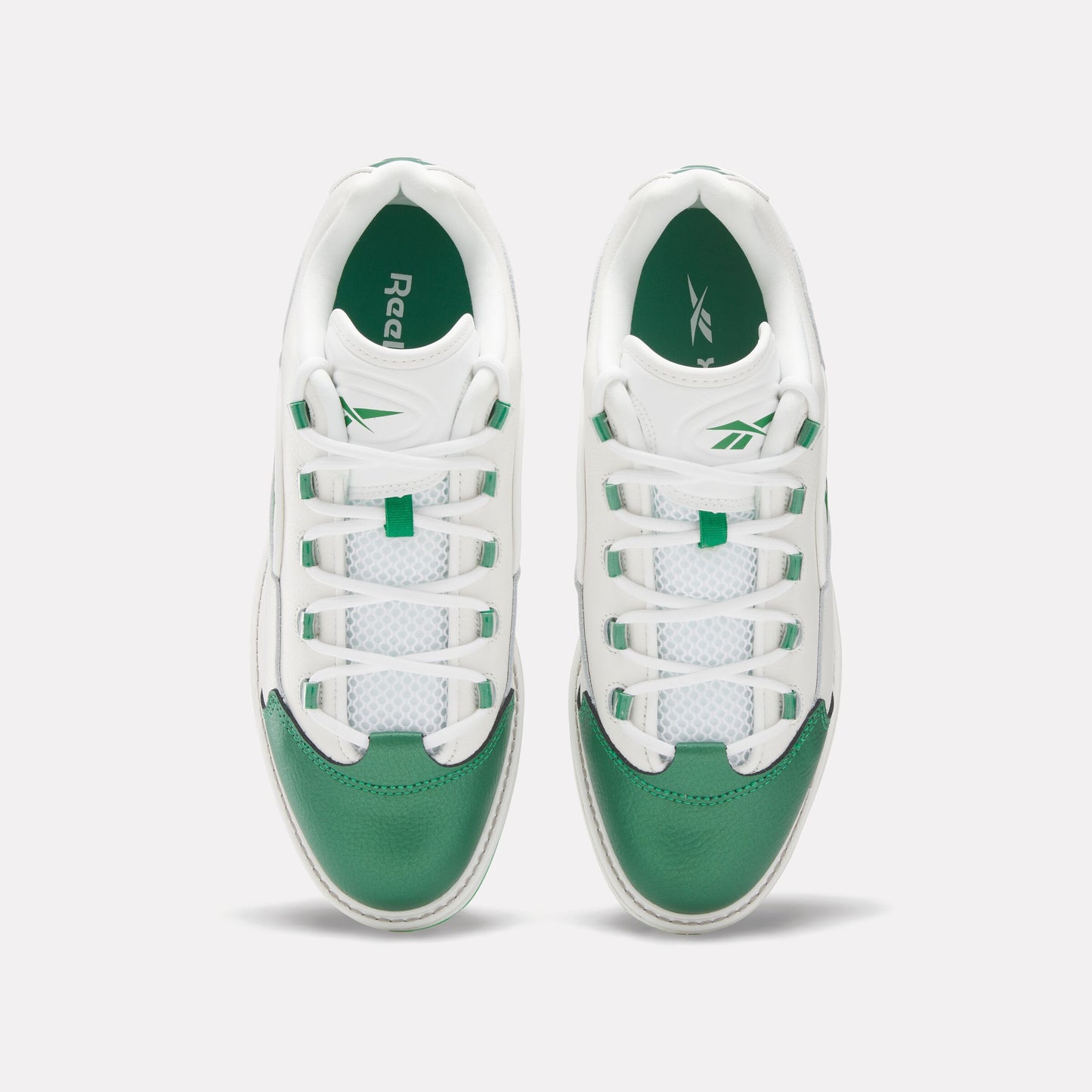 REEBOK FOOTWEAR UNISEX Question Golf Shoes WHITE/GLEN GREEN