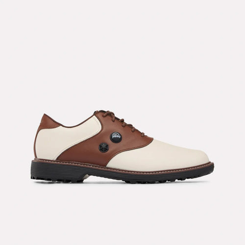 REEBOK FOOTWEAR UNISEX OG Pump Golf Shoes CHALK/UNEARTHED BROWN/BLACK