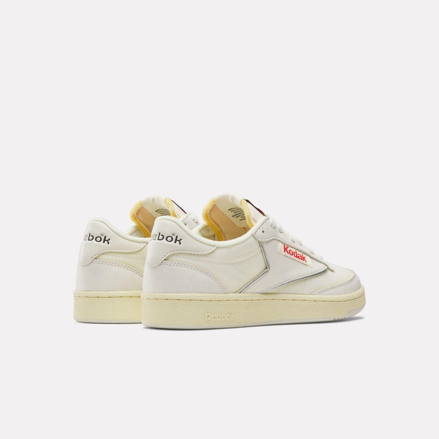 Reebok Footwear Men Reebok x Kodak Club C 85 Shoes CHALK/CREAM/RED