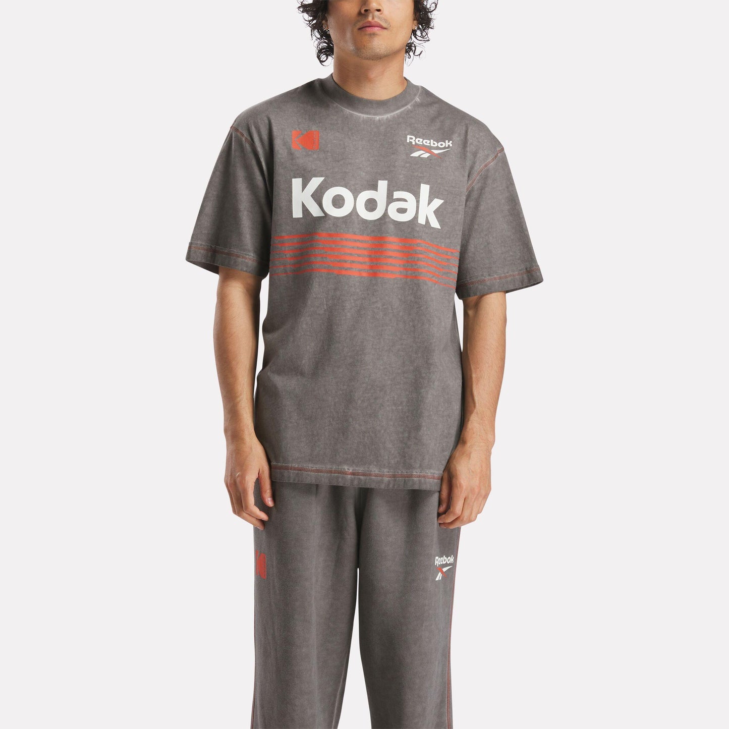 Reebok Apparel Men Reebok x Kodak Graphic T-Shirt BLACK