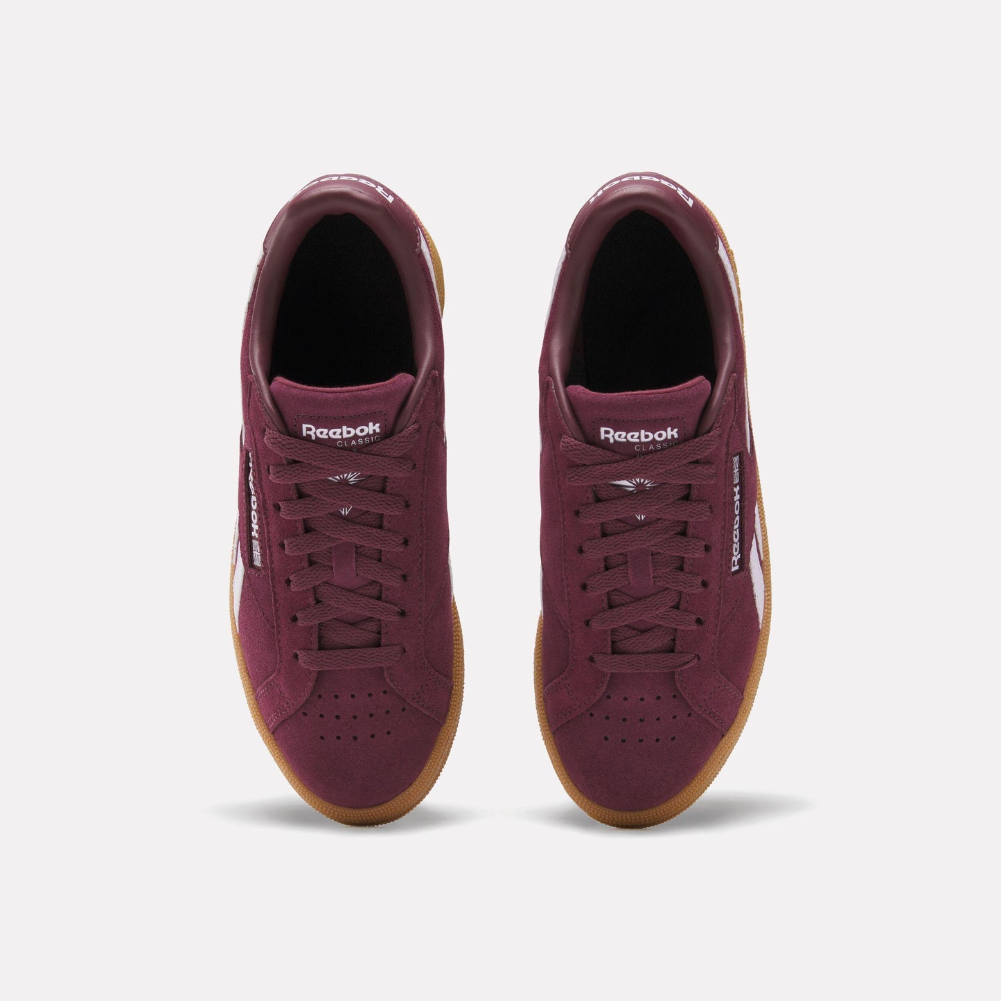 Reebok Footwear Women Club C Grounds UK Shoes BLACKCHERRY/BLACKCHERRY/DIGITA