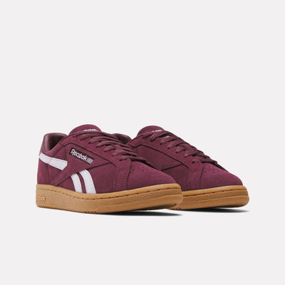 Reebok Footwear Women Club C Grounds UK Shoes BLACKCHERRY/BLACKCHERRY/DIGITA