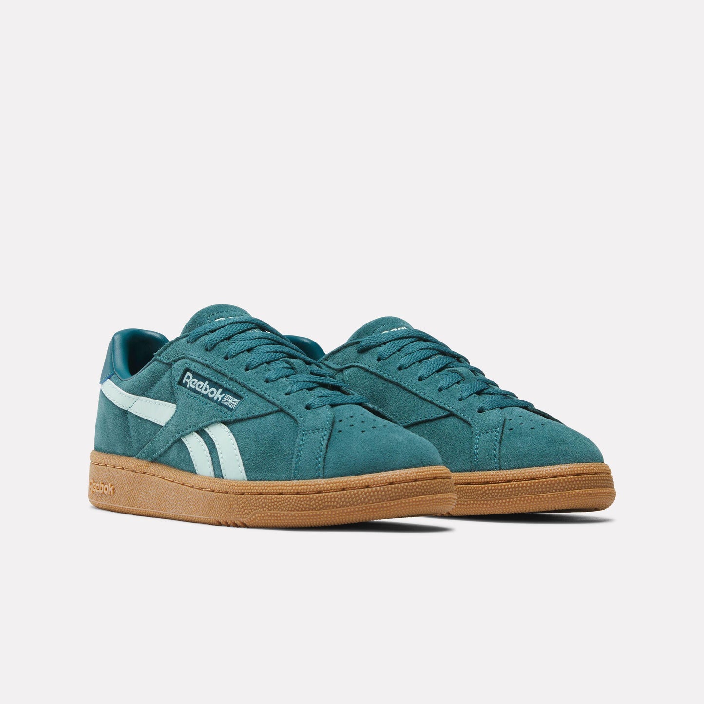 Reebok Footwear Women Club C Grounds UK Shoes RETROTEAL/RETROTEAL/GLITCHAQUA